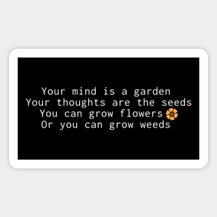 Your mind is a Gargen Magnet